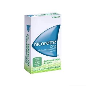 NICORETTE 2 MG 30 CHICLES