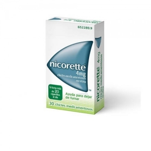NICORETTE 4 MG 30 CHICLES
