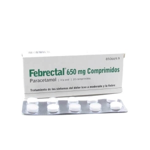 FEBRECTAL 650 MG 20...