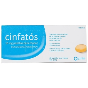 CINFATOS 10 MG 20 PASTILLAS...