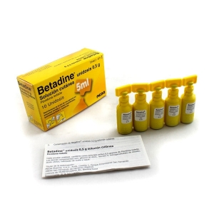 BETADINE UNIDOSIS 0,5G...