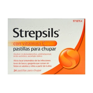 STREPSILS CON VITAMINA C 24...