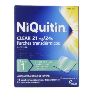 NIQUITIN CLEAR 21 MG/24 H...
