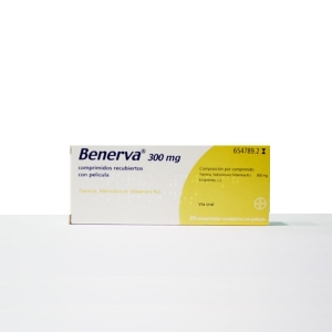 Benerva 300 Mg 20 Comprimidos