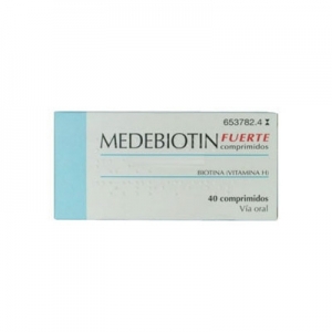 MEDEBIOTIN FUERTE 5 MG 40...