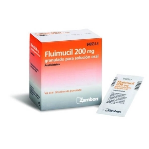 Fluimucil 200 Mg 30 Sobres...