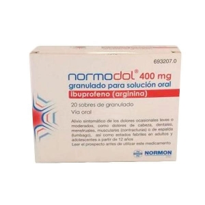 NORMODOL EFG 400 MG 20...